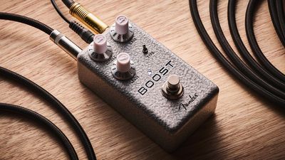 "This pedal excels at delivering a completely clean volume boost - and there's plenty of volume on tap": Fender Hammertone Boost review