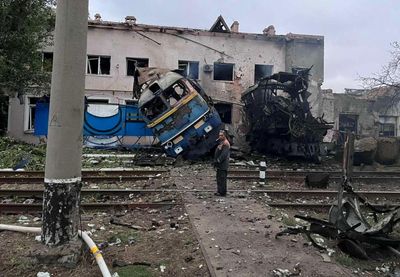Russia increasingly targeting trains as attacks on Ukraine’s rail network intensify