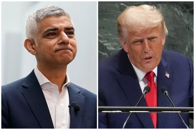 Bizarre moment Donald Trump claims London so dangerous you get ‘stabbed in the ass’ as he tears into ‘disaster’ Sadiq Khan