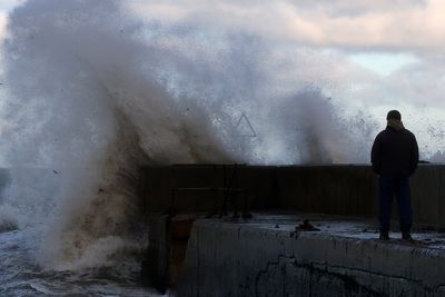 Storm Claudia mapped: Where rain could fall today as flooding triggers ‘danger to life’ fears