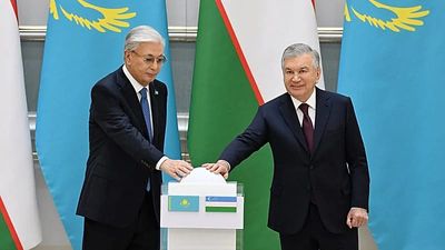 Uzbekistan and Kazakhstan launch $1.3 billion projects, set $10 billion trade target for 2030