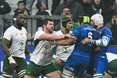 Franco Mostert red card: Why was South Africa lock sent off against Italy?