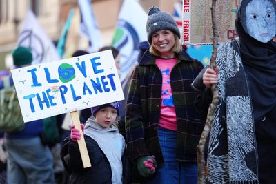 Thousands march in Glasgow for ‘biggest climate rally since Cop26’