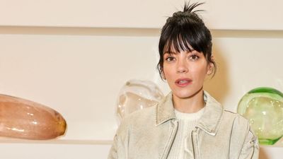 Lily Allen shows just how easy it is to style autumn/winter’s biggest colour trend, she looks so cosy and chic