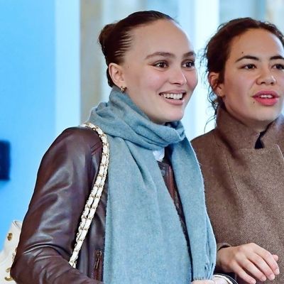 Lily-Rose Depp Styles Ugg Boots With a Chanel Bag for the Perfect High-Low Moment