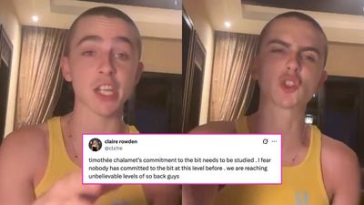 Timothée Chalamet Subjected The PR Team Of His New Movie To 18 Minutes Of Pure Chaos