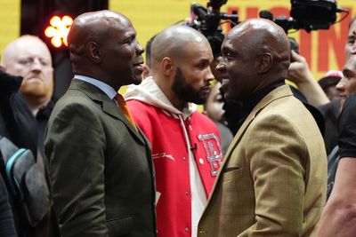 Nigel Benn threatens to restart rivalry with Eubank family after son Conor’s win