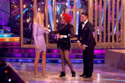 Strictly star leaves Tess Daly speechless with P45 joke