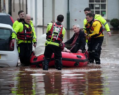 UK weather: Arctic air sweeps in as Storm Claudia clean-up continues