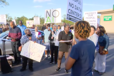 A rare nugget of bipartisanship: How data farms’ water-gobbling and rate hikes have communities fighting back