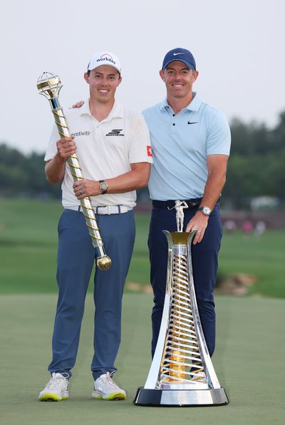 Rory McIlroy wins seventh Race to Dubai title despite dramatic play-off loss to Matt Fitzpatrick