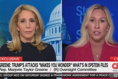 Marjorie Taylor Greene trashes Trump’s MAGA credentials and implies Israel could be pressing him to keep Epstein files from public