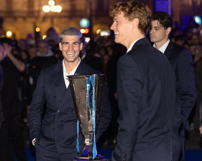 ATP Finals tennis: Jannik Sinner beats Carlos Alcaraz to lift title for a second year in a row– as it happened