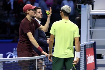 Carlos Alcaraz and Jannik Sinner’s ATP Finals clash delayed by medical emergency