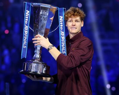 Jannik Sinner sees off Carlos Alcaraz in straight sets to defend ATP Finals title