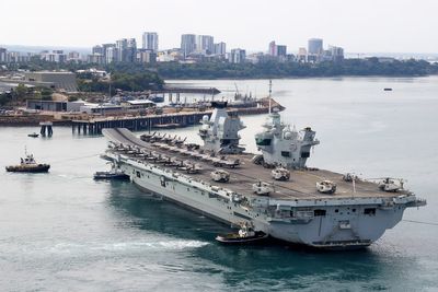 British aircraft carrier to be placed under direct Nato command, Healey says
