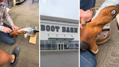 ‘That’s $30,000 right there’: Texas man gets prosthetic leg stuck while trying on Ariat cowboy boot at Boot Barn. Then the worker comes over