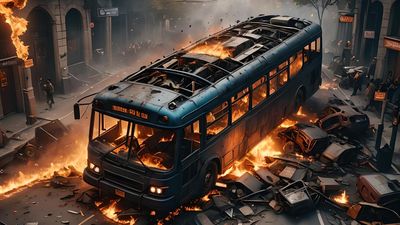 Fiery Crash: 42 Indian Pilgrims Feared Dead as Bus Collides with Diesel Tanker in Massive Explosion in Saudi Arabia