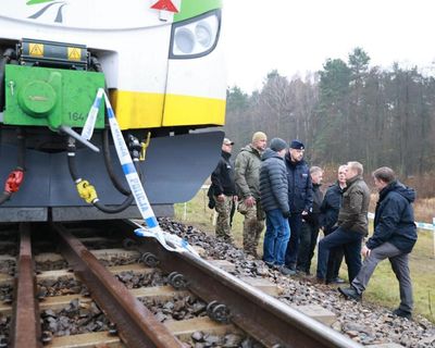 Foreign state services behind Polish rail sabotage, says minister – as it happened