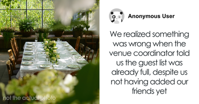 Hey Pandas, AITA For Erasing Half The Guest List After My Partner’s Relatives Hijacked Our Wedding?