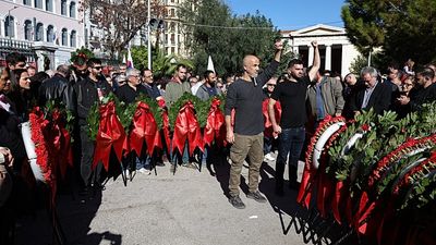 Greeks mark anniversary of 1973 Polytechnic uprising