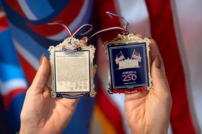 The special addition to White House association’s Christmas ornament lineup this year as $27 keepsake is unveiled