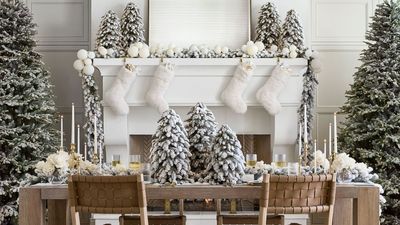 Tabletop Trees Are the Answer to Small Space Holiday Decorating – and I've Found the Most Stylish Options For Every Room