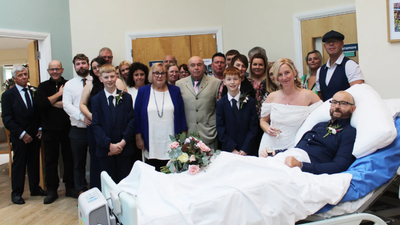 Their wedding was weeks away — until hospice staff made a 48-hour miracle happen amidst groom’s cancer drama