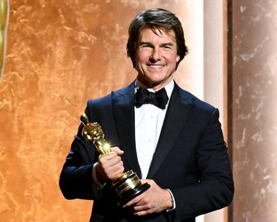‘Making films is who I am’: Tom Cruise gets lifetime achievement Oscar