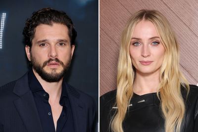 Kit Harington admits playing Game of Thrones sister Sophie Turner’s lover in new film ‘felt very odd’