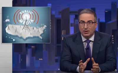 John Oliver on the mass defunding of US public media: ‘Just stupid’