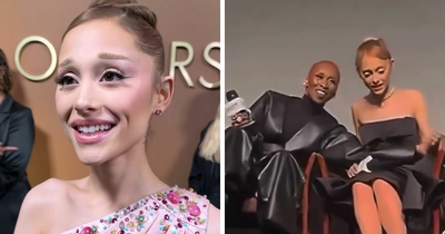 Fans “Scared” For Ariana Grande After Her “Scared” And “Bizarre” Interaction With Cynthia Erivo