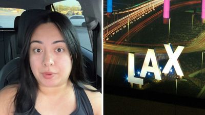 ‘This would put me into psychosis’: Texas woman’s flight at Los Angeles airport keeps getting canceled. Then LAX brings in a distraction
