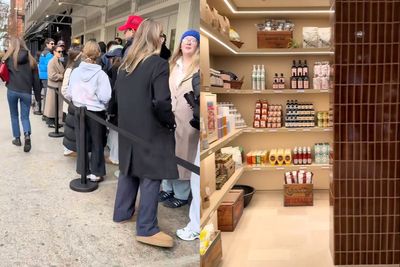 New Yorkers branded ‘freaks’ over hours-long lines for ‘Erewhon of New York’ with $74 matcha and $65 olive oil