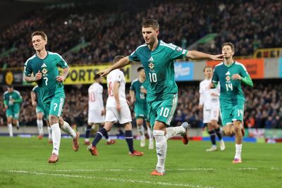 Jamie Donley scores his first Northern Ireland goal to seal win over Luxembourg