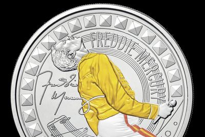 Freddie Mercury celebrated on Royal Mint collectable coins
