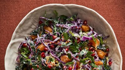 Bejewelled and Crisp, Cloadagh McKenna's Fresh and Colorful Slaw Brings Vibrance and Crunch to the Festive Table