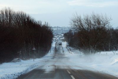 Yellow weather warnings of snow and ice in place for parts of UK