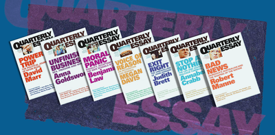 Over 100 issues, Quarterly Essay has generated news, controversy – and the occasional explosive scene