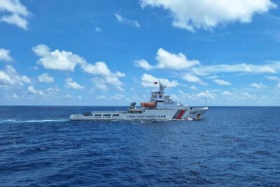 Chinese vessel jams supply ship’s communications in disputed waters