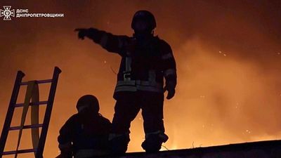 Russian drone strike on Dnipro injures people and damages buildings