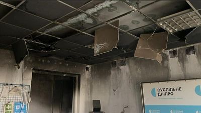 Russian drones strike Ukrainian public broadcaster newsroom in Dnipro, injuring two