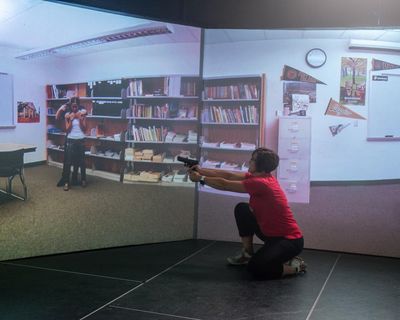 ‘Do we live in a war zone?’: how US schools prepare for a shooting