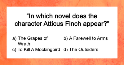 If You’ve Read More Than One Book In Your Life, You Might Actually Pass This Literature Quiz