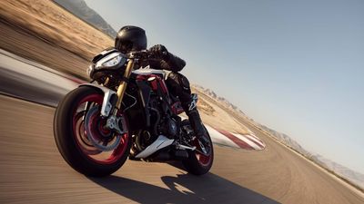 Triumph's New Street Triple 765 RX and Moto2 Are Sharper Than Ever