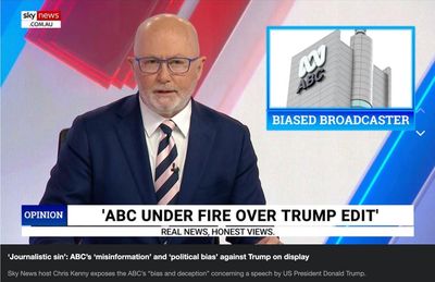 The ABC has been attacked in News Corp outlets for its editing of Trump’s Capitol speech. Did it do the same as the BBC?
