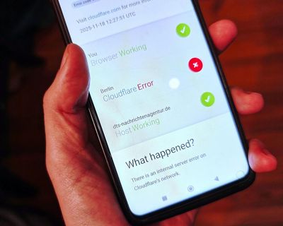 Cloudflare says ‘incident now resolved’ after outage causes error messages across the internet – as it happened