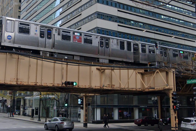 Woman doused with unknown liquid and set on fire on late-night Chicago train after argument with man, police say