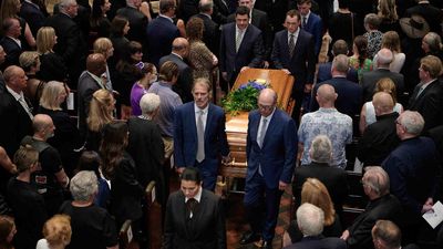 Hollywood royalty leads farewell to talkback radio king