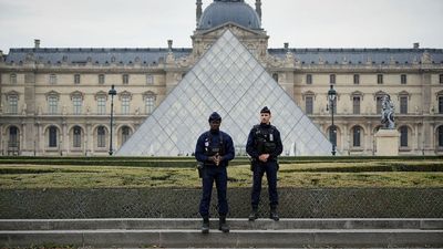 Security at the Louvre was just reinforced after a major heist. Days later, two men prove it’s still not enough